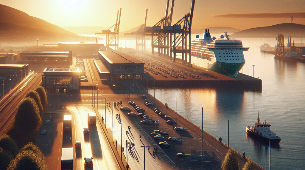 Le Lapérouse abre temporada en renovada terminal de Greenock