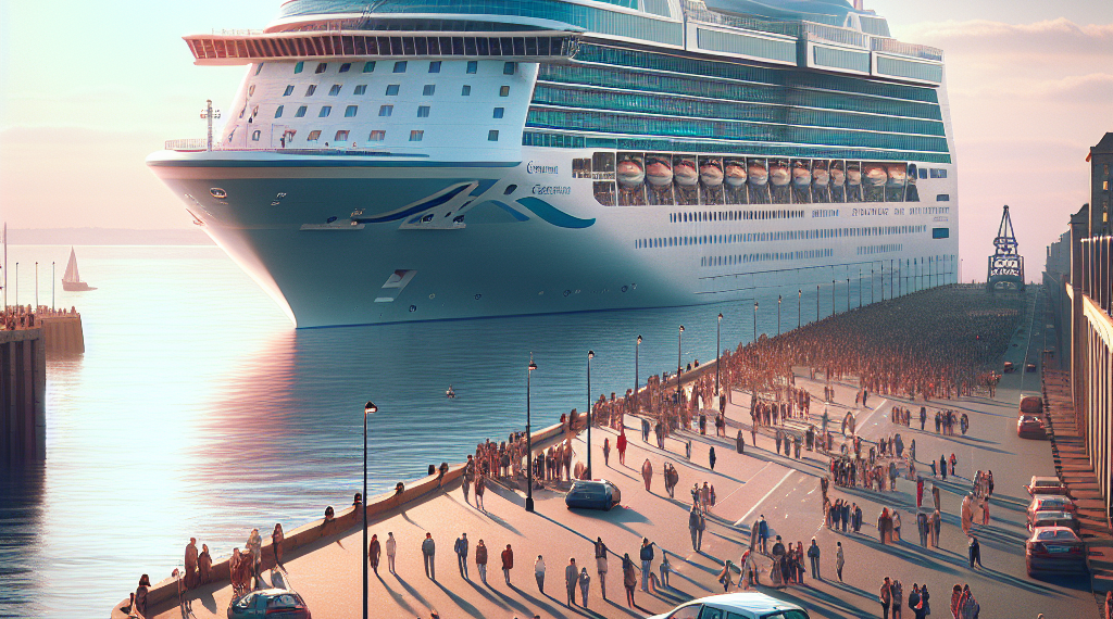 Majestic Princess abre temporada de cruceros en Puerto de Le Havre