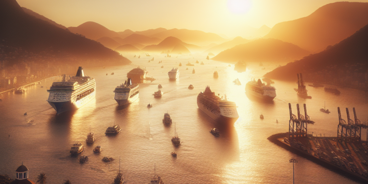 Puerto de Santos proyecta cierre de temporada de cruceros con 133 atraques y 14 barcos