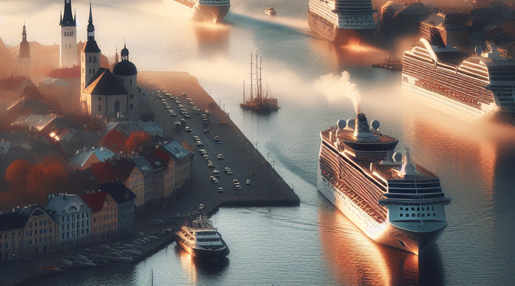 Puerto de Tallin recibe menos cruceristas en período enero-marzo comparado con 2025