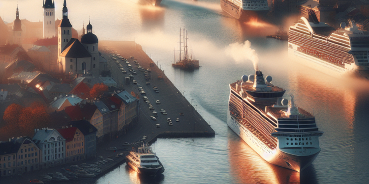 Puerto de Tallin recibe menos cruceristas en período enero-marzo comparado con 2025