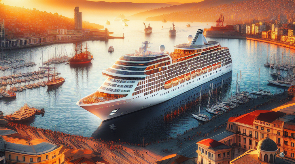 Terminal Portuario Valparaíso atiende por primera vez a crucero Seabourn Pursuit tras cancelar arribo a San Antonio