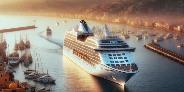 Arriba por primera vez el crucero Seabourn Quest a Puerto Vallarta