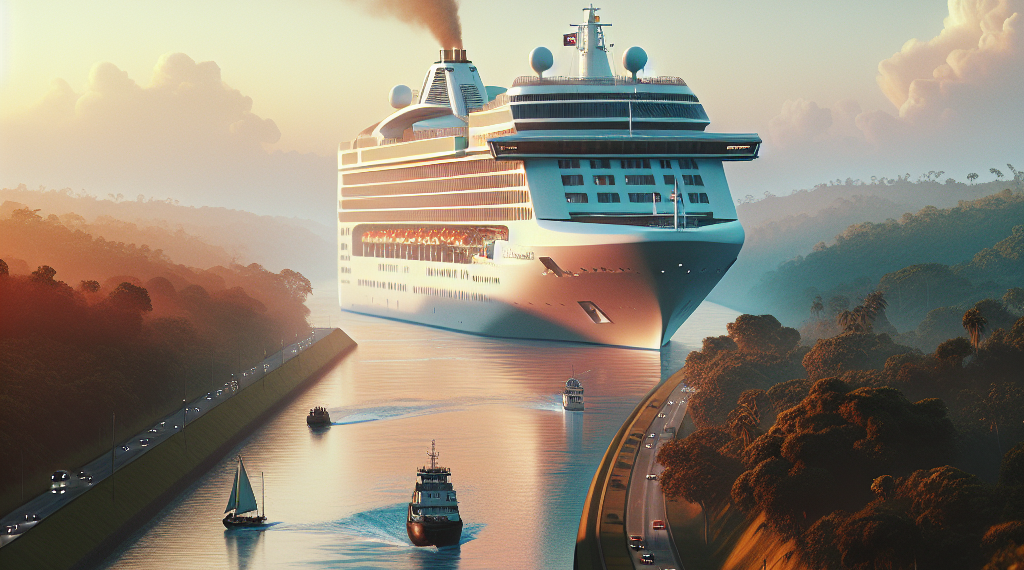 El Star Princess cruza el Canal de Panamá por primera vez ⋆ Noticias de Cruceros