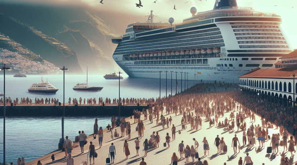 Terminal de Cruceros del Puerto de Funchal gestiona 335.748 pasajeros en primer trimestre