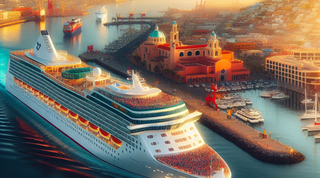 Llega a Ensenada por primera vez el crucero Brilliant Lady