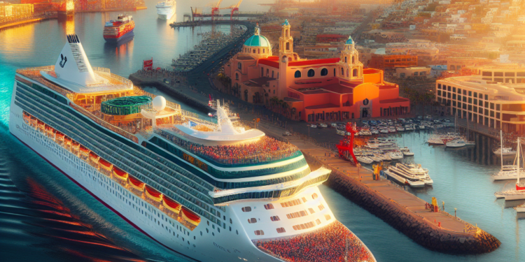 Llega a Ensenada por primera vez el crucero Brilliant Lady