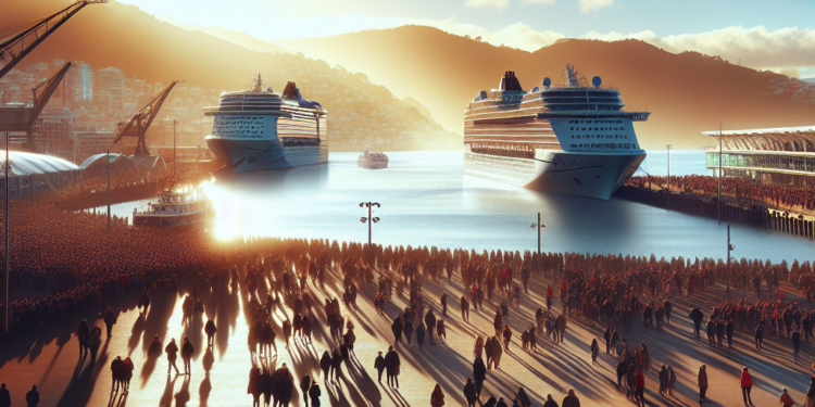 Puerto de Wellington alcanza 108 mil turistas de cruceros en temporada que finaliza