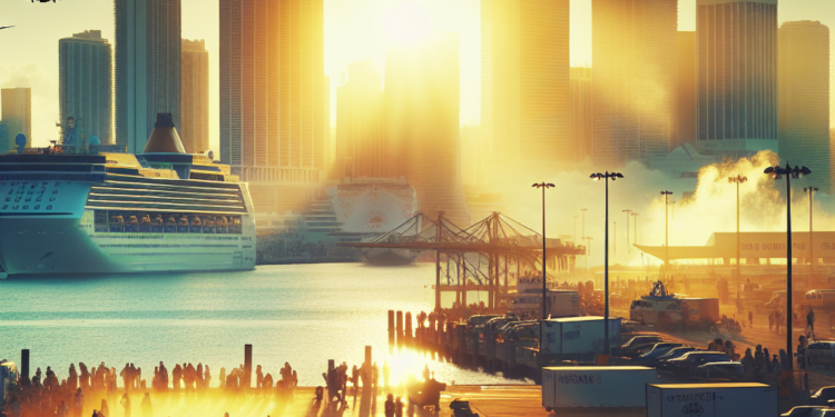 El puerto se promociona en Miami como destino de cruceros