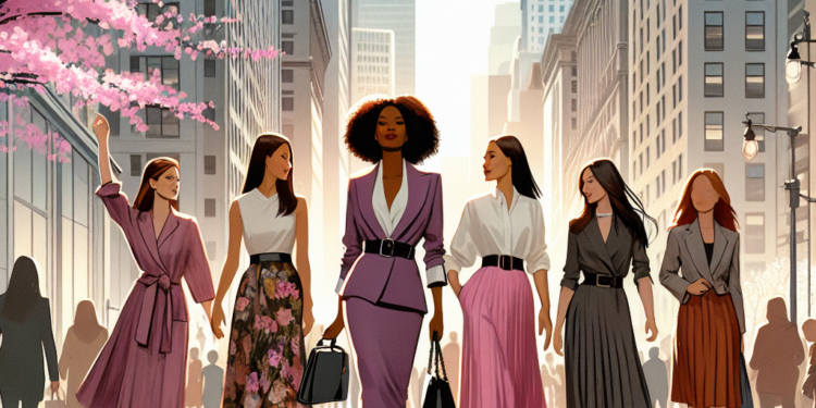 The Skirt Suit Makes a Triumphant Return for Spring