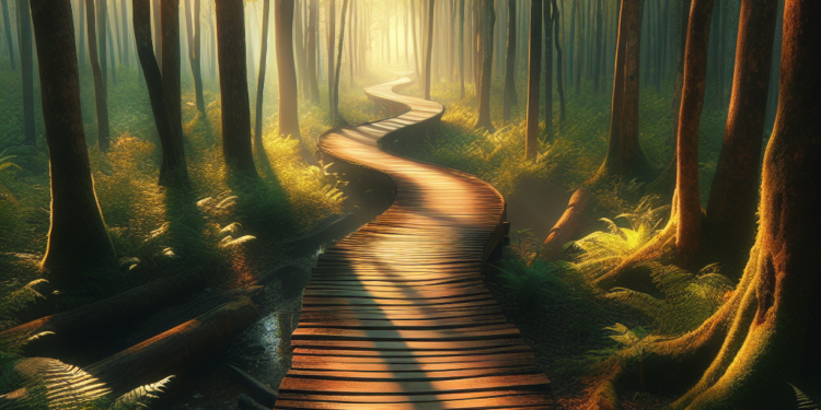 La ruta de senderismo que fue el capricho de un rey: puentes de madera, bosques de película y adaptada para toda la familia