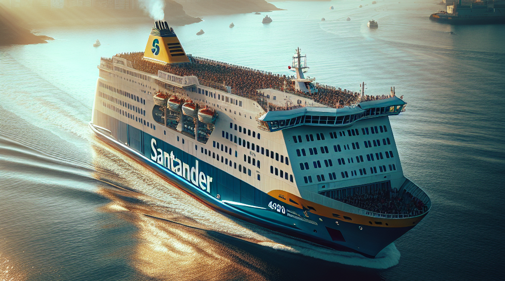 Disponen ferry-crucero para 4.200 pasajeros para reforzar ruta Santander-Plymouth en el verano