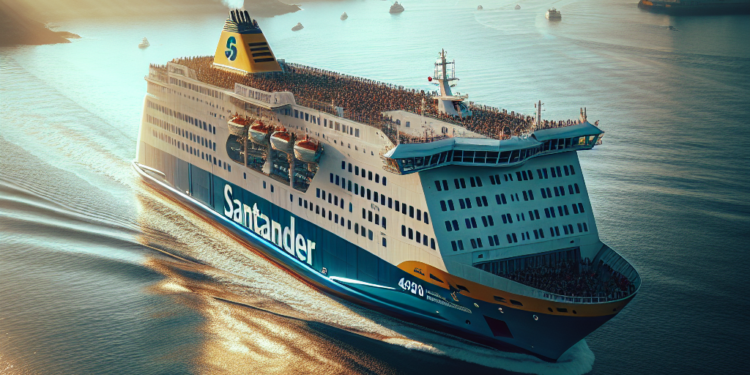 Disponen ferry-crucero para 4.200 pasajeros para reforzar ruta Santander-Plymouth en el verano