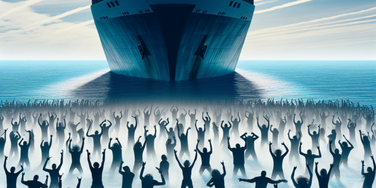 Tyr en vivo: metal vikingo y jacuzzi con frio en el Pool Deck Stage del festival