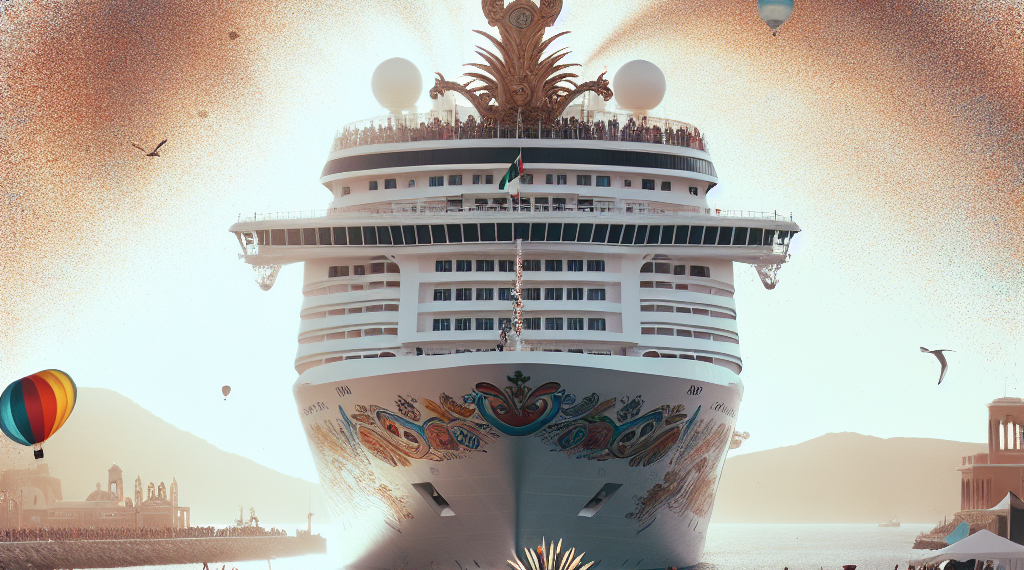 Llega el crucero Brilliant Lady a Baja California