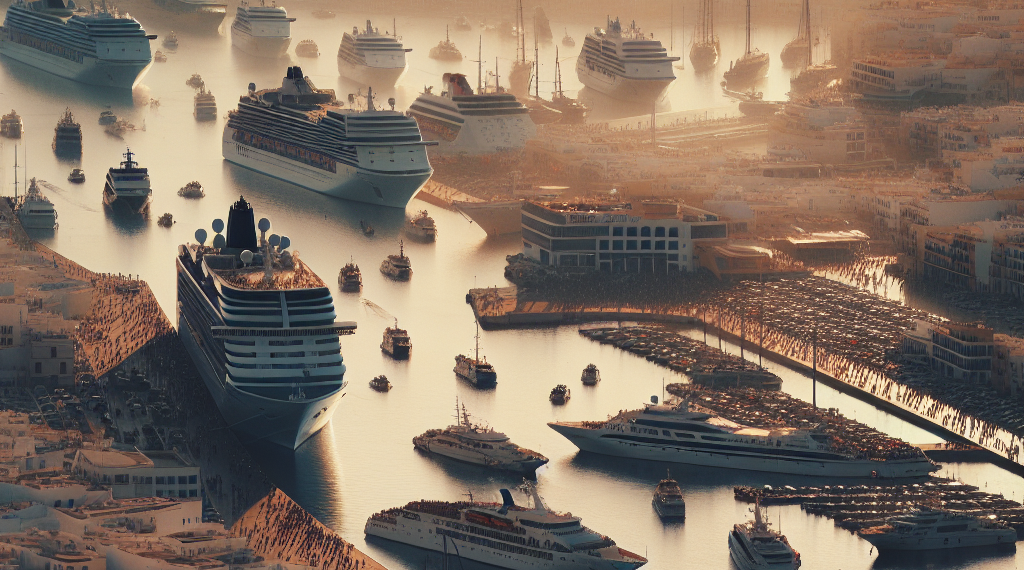 El reparto de cruceros de Ibiza para evitar colapsos: "El problema no es solo el barco, sino la acumulación sobre la isla"