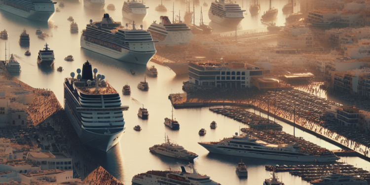 El reparto de cruceros de Ibiza para evitar colapsos: "El problema no es solo el barco, sino la acumulación sobre la isla"