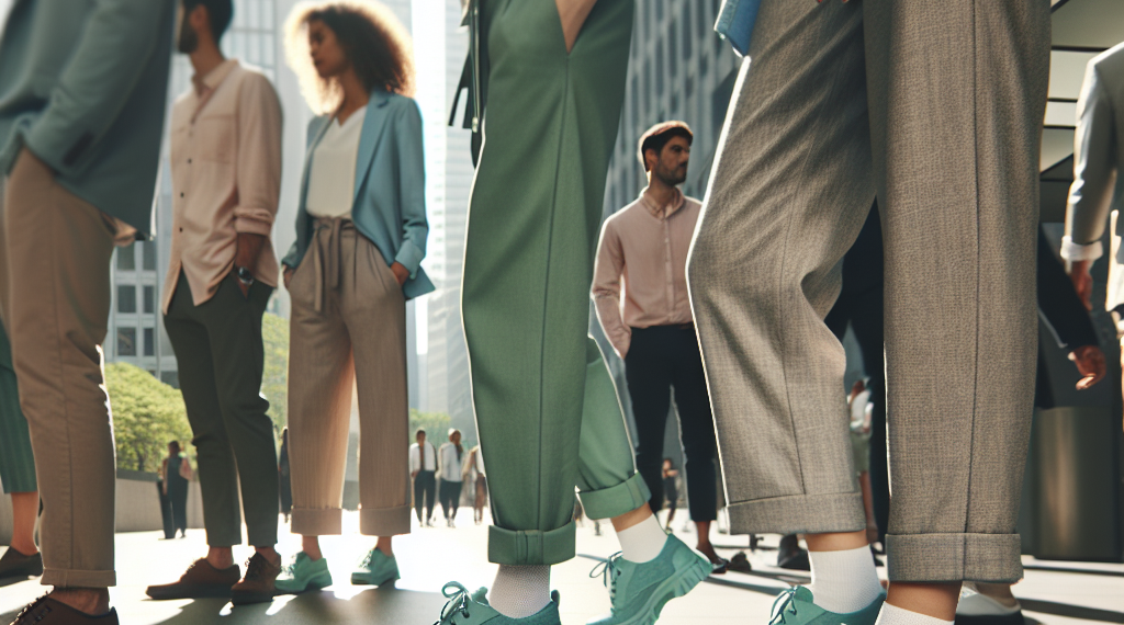 Cómo llevar zapatos de color verde menta a la oficina en primavera 2026