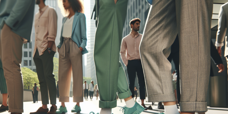 Cómo llevar zapatos de color verde menta a la oficina en primavera 2026