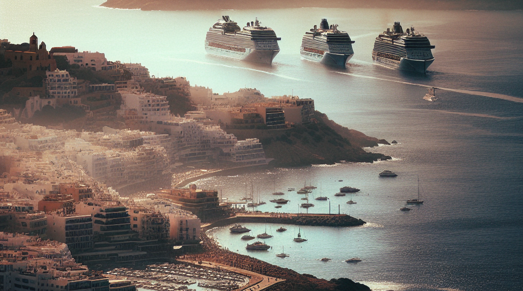 Ibiza tendrá esta temporada 10 días con tres o más cruceros a la vez