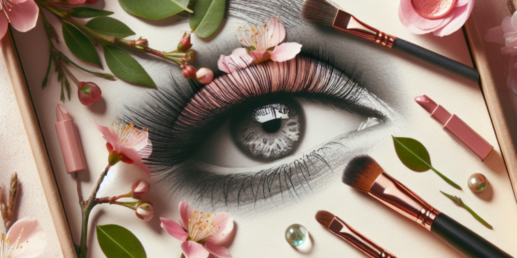 Sarah Pidgeon on the Unlikely Inspiration for Her Dewy Spring Eye Makeup