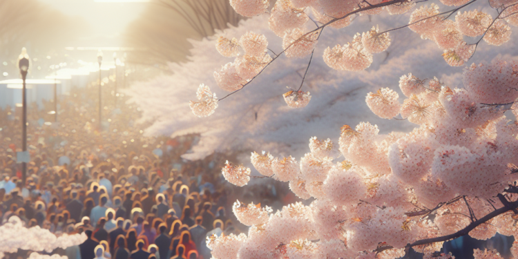 La tradición de los cerezos en flor en Washington DC