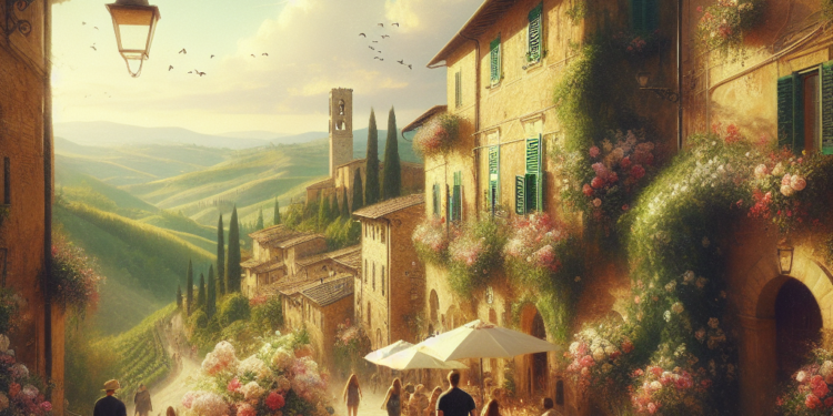 la Toscana más bonita entre flores, arte y sabores locales