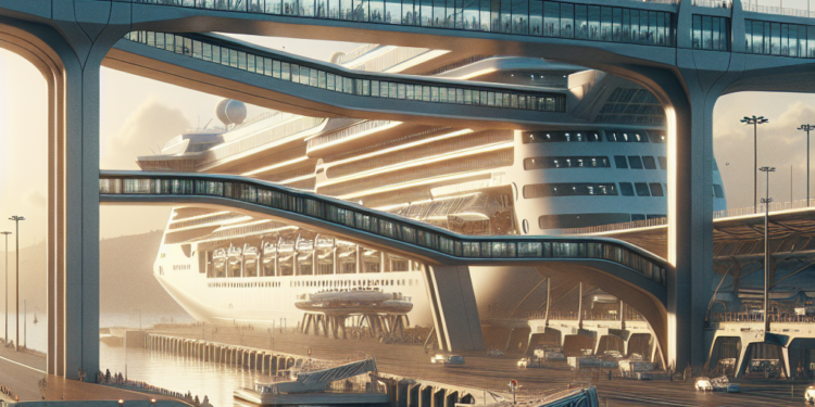 La terminal de cruceros del Puerto de Las Palmas instala tres pasarelas de embarque de pasajeros de última generación - Infopuertos