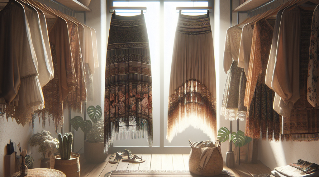 Las faldas boho más elegantes de Zara, Stradivarius y Mango para llevar en abril 2026