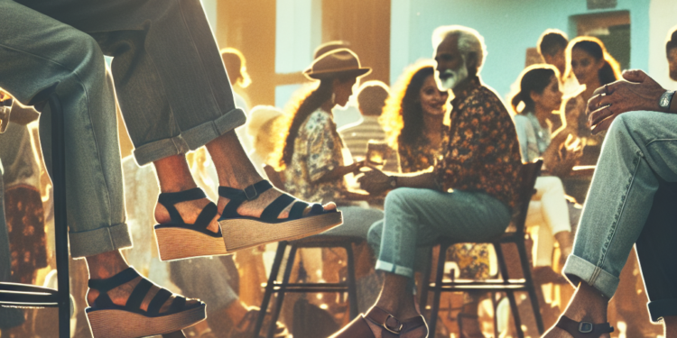 Las sandalias de plataforma colombianas para llevar con jeans en primavera 2026