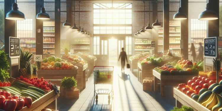 grocery market share - cuota del mercado alimentario