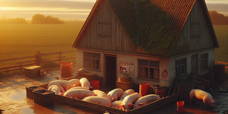 Los ingresos por ventas de cerdos de Muyuan Foods caen un 33% en marzo