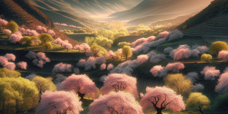 Los paisajes de Valle del Jerte: la primavera española que se acerca a Japón con millón y medio de cerezos