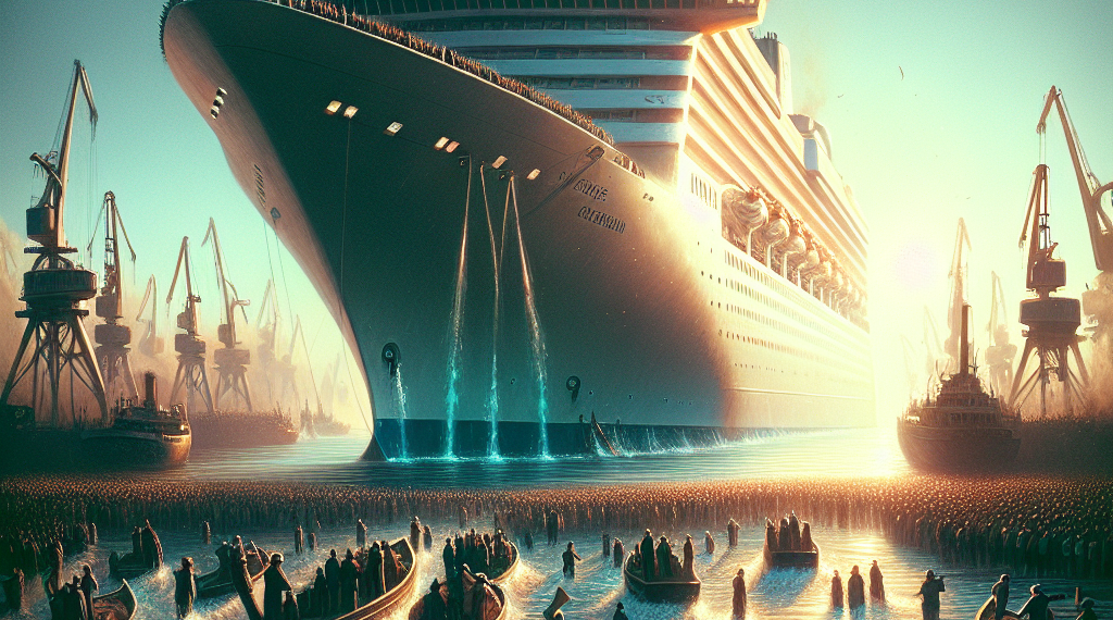 MSC Seaview embarcando por primera vez desde Buenos Aires