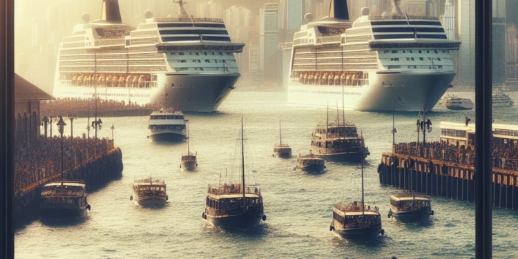 Más de 7.500 turistas desembarcan en Vigo con una triple escala de cruceros