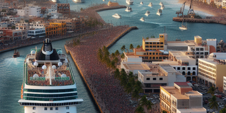 Cruceros en Mazatlán: El puerto recibe a más de 9 mil turistas internacionales