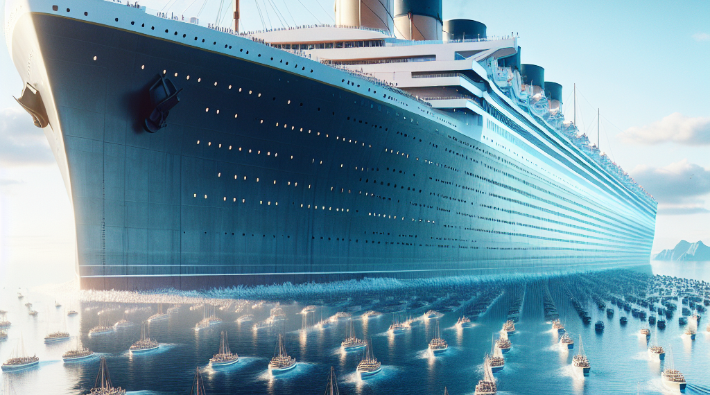 Más grande que el Titanic: el monstruo de los mares surcará por primera vez en 2026 y contará con capacidad para toda una ciudad