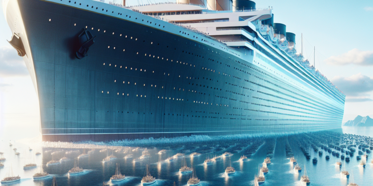 Más grande que el Titanic: el monstruo de los mares surcará por primera vez en 2026 y contará con capacidad para toda una ciudad