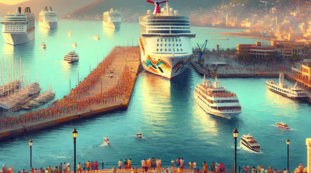 Mazatlán espera más de 70 mil visitantes por llegada de cruceros en abril