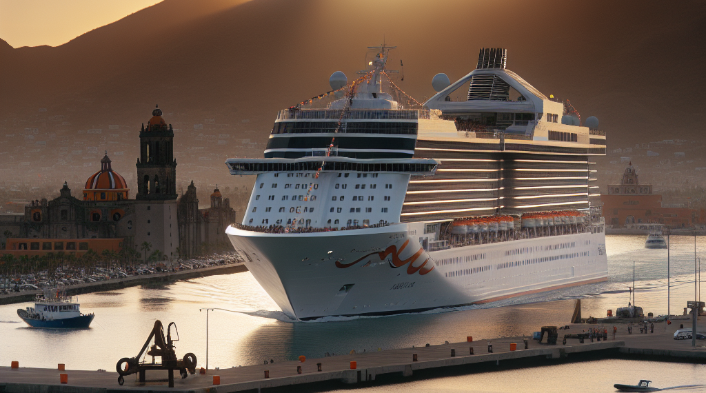Mazatlán recibe por primera vez al crucero Brilliant Lady