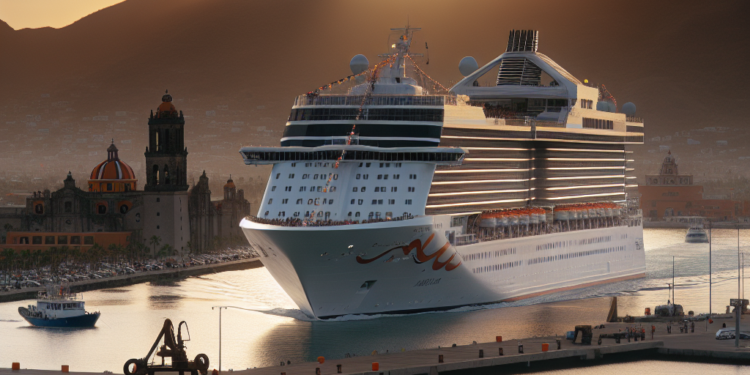 Mazatlán recibe por primera vez al crucero Brilliant Lady