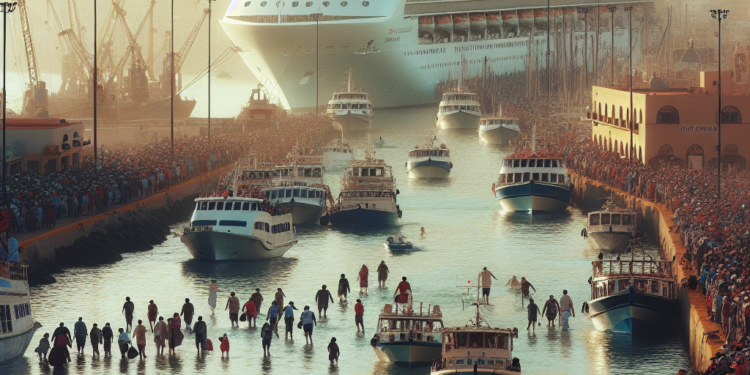 Mazatlán recibe 6,700 cruceristas en doble arribo este lunes