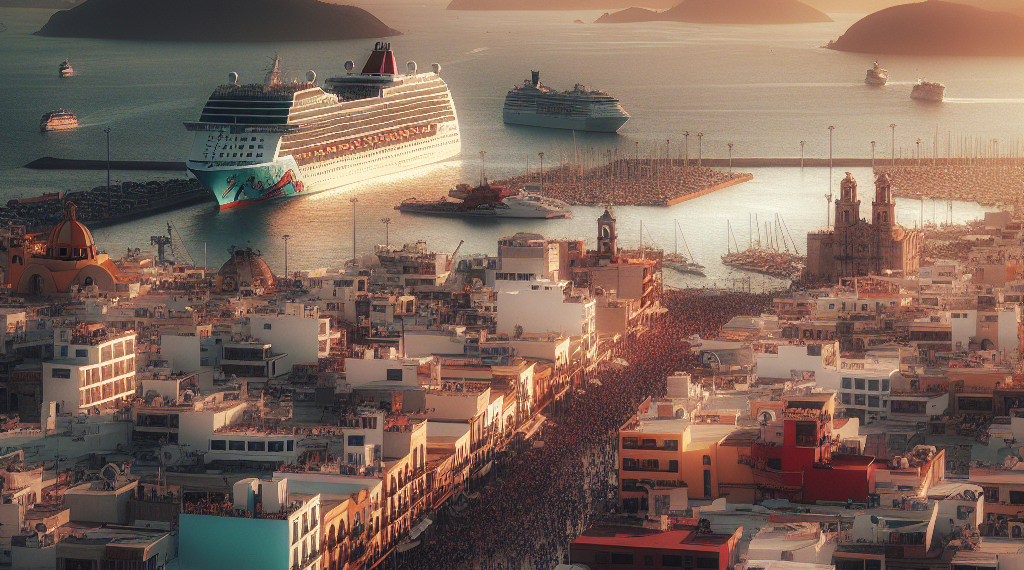 Recibe Mazatlán a más de 7 mil turistas en los primeros cruceros de marzo