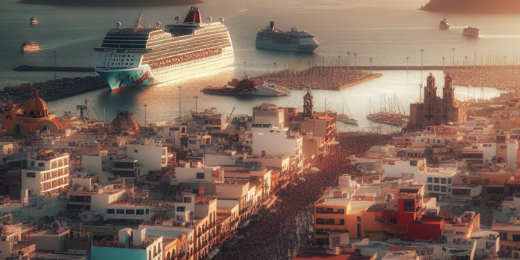 Recibe Mazatlán a más de 7 mil turistas en los primeros cruceros de marzo