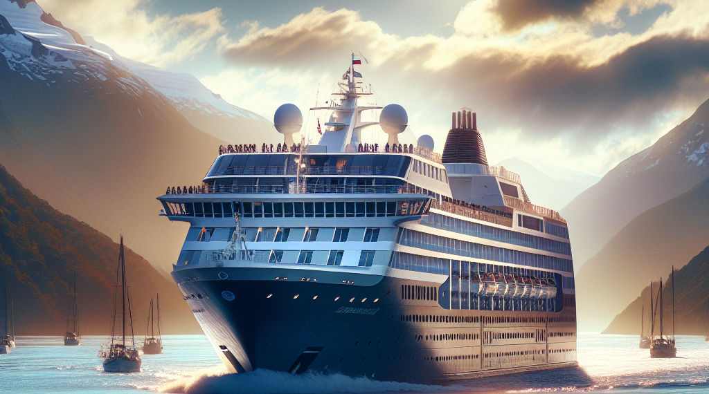 Navegación del primer crucero híbrido-eléctrico de Chile