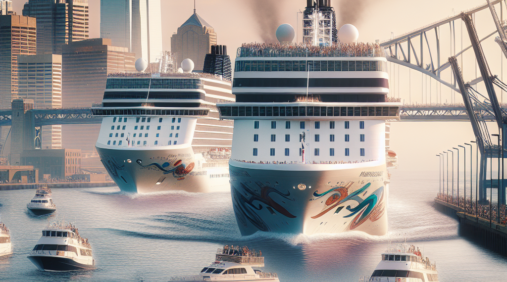 Norwegian Jewell y Norwegian Pearl llevan cruceros a Philadelphia por primera vez en 15 años