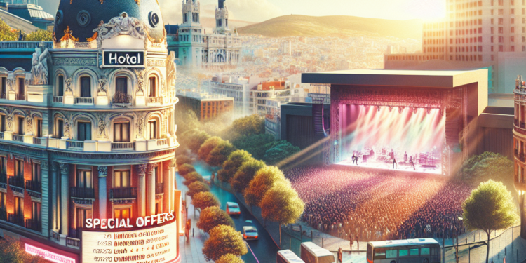 Azulmarino lanza paquetes con hotel y entrada para los conciertos de Shakira en Madrid