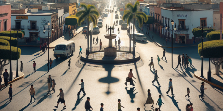 Foto: Archivo El Imparcial // Un pequeño payasito en el crucero del Monumento a la Madre.