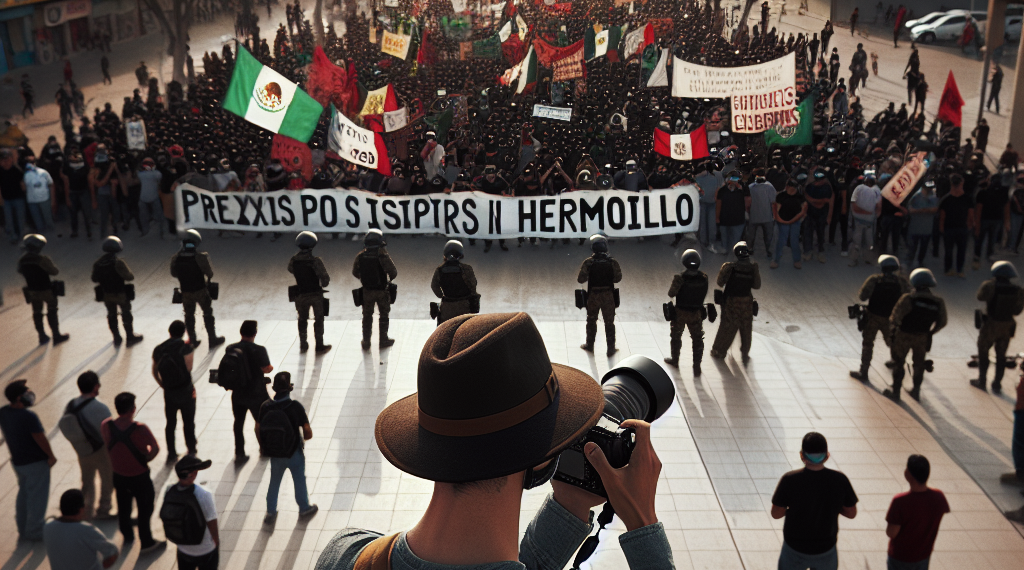 STAUS bloquea cruceros en Hermosillo y advierte huelga en la Unison