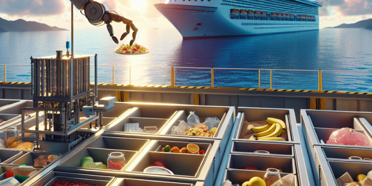 Fred. Olsen Cruise Lines prueba tecnología de IA para reducir desperdicio de alimentos